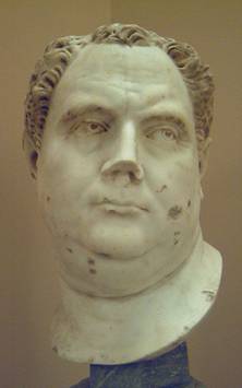 Vitellius Roman Emperor reigned 69 CE  Musei Capitolini Roma  
